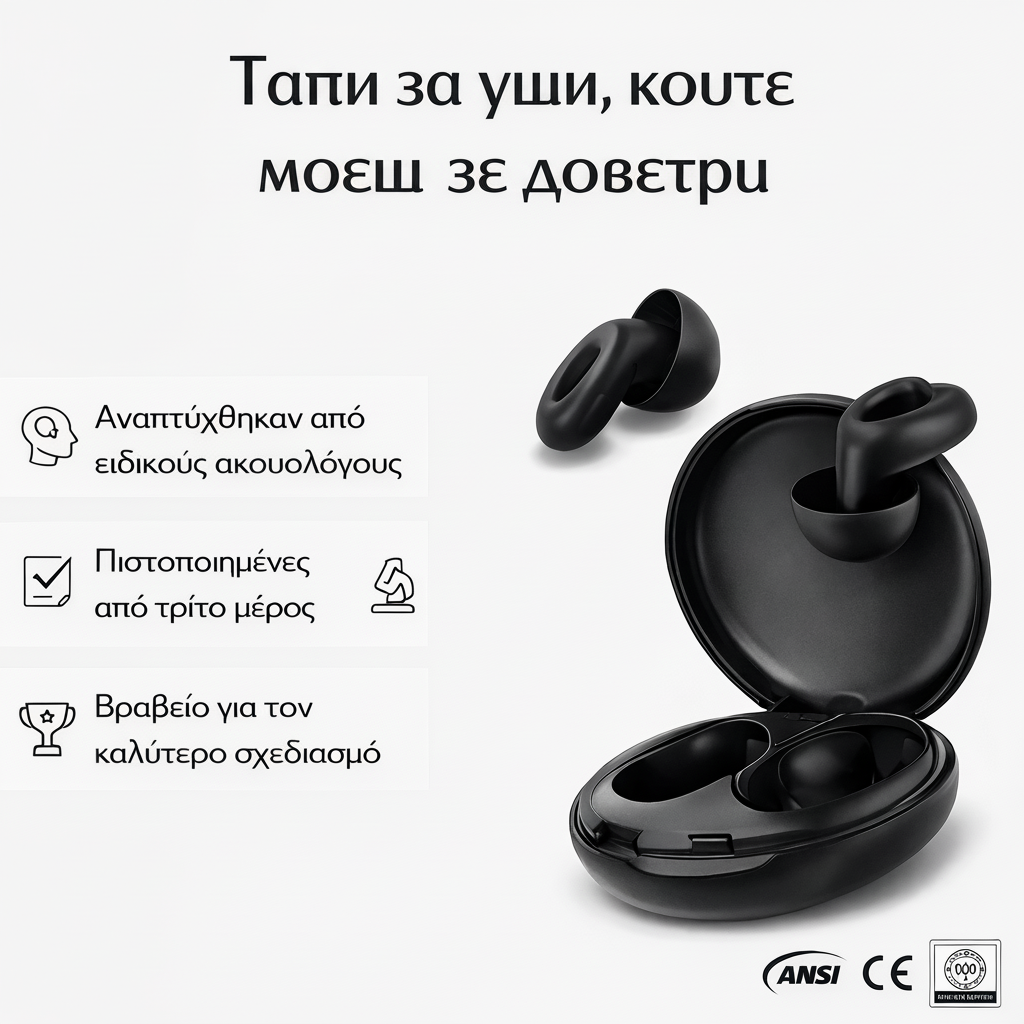 Sensistyle™ Ушни тапи за спокоен сън